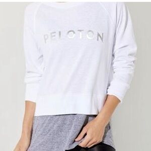Monrow Peloton Layered Sweatshirt size S